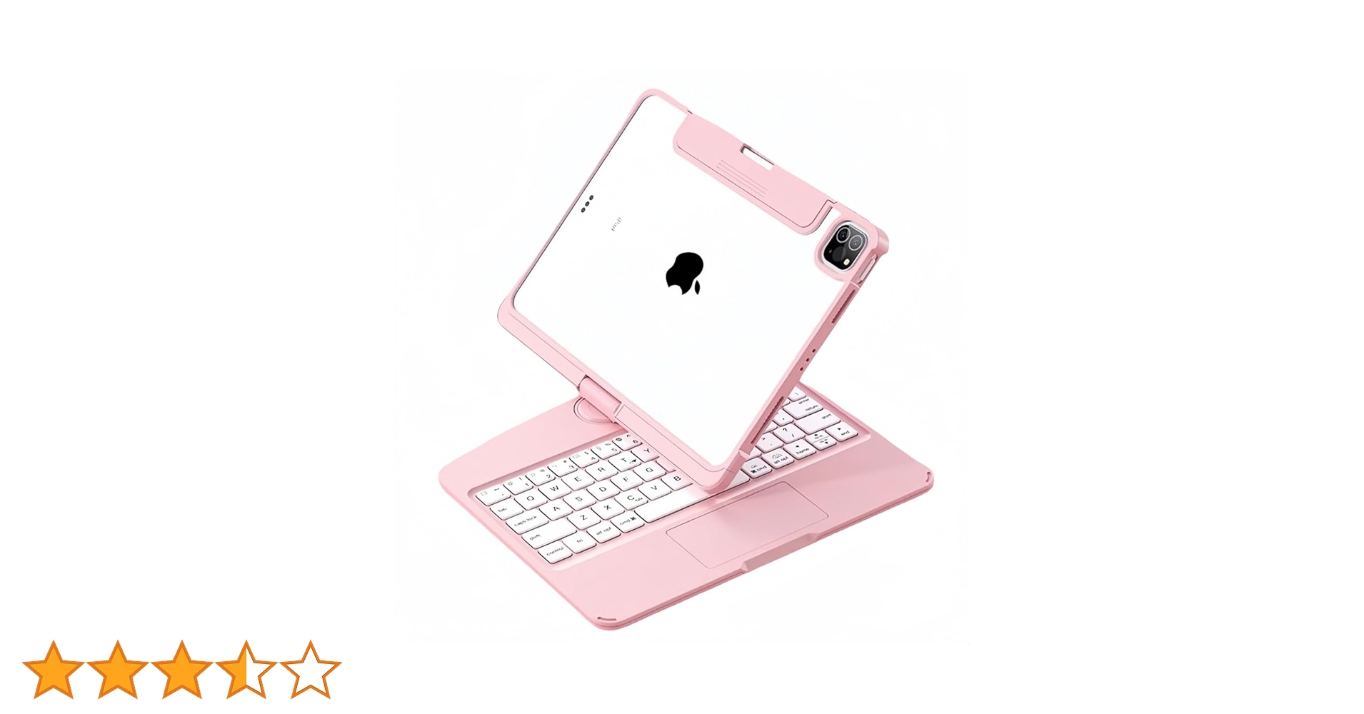 ipadキーボード360度回転透明iPad 第10世代 ケース キーボード付き ipad キーボード 360度回転 透明 iPad 第10世代 ケース